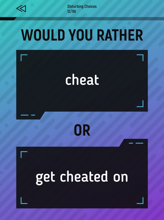 Would You Rather? Adult on the App Store