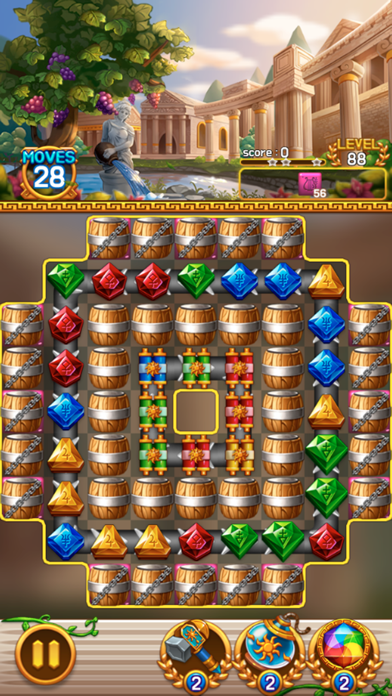 Jewel Athena: Match3 Puzzle Screenshot