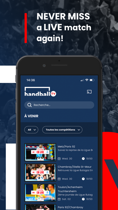 Handball TV Screenshot