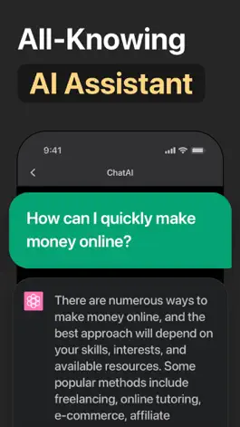 Game screenshot ChatAl - AI Chat Bot Assistant apk