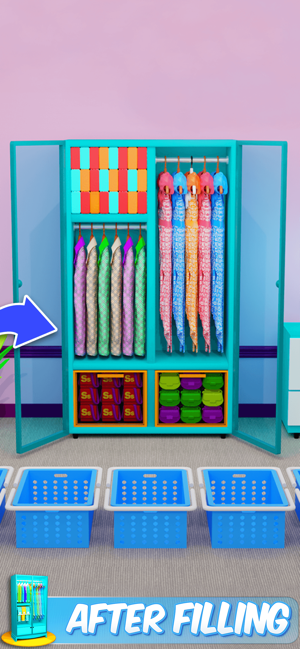 ‎Fill the Closet Organizer Screenshot