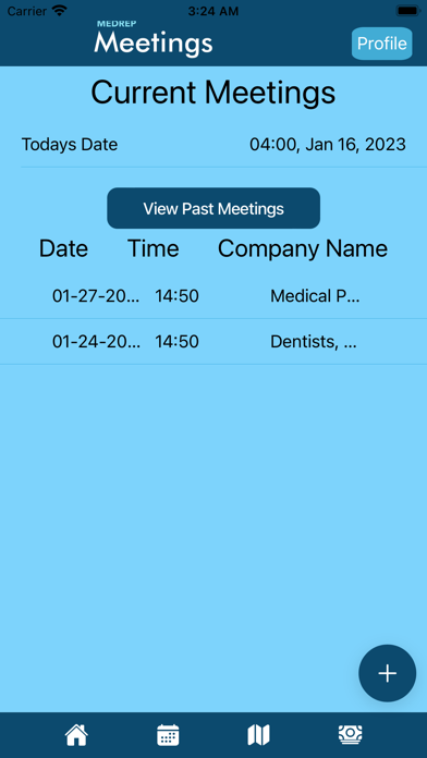 MedRepMeeting Screenshot