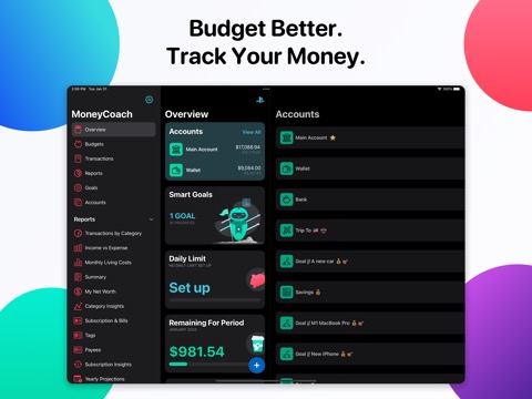 Budget Planner App MoneyCoachのおすすめ画像1