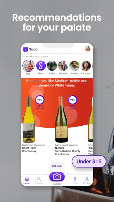 Sippd: Your Total Wine Expert Screenshot