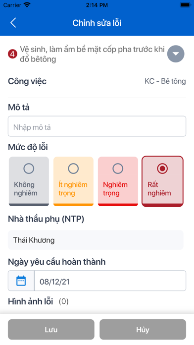 QaQc Screenshot
