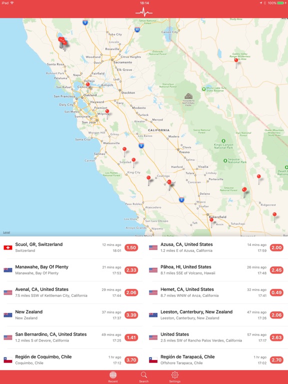 My Earthquake Alerts & Feedのおすすめ画像3