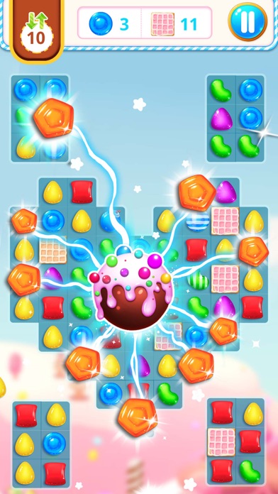Lollipop World : match 3 mania Screenshot