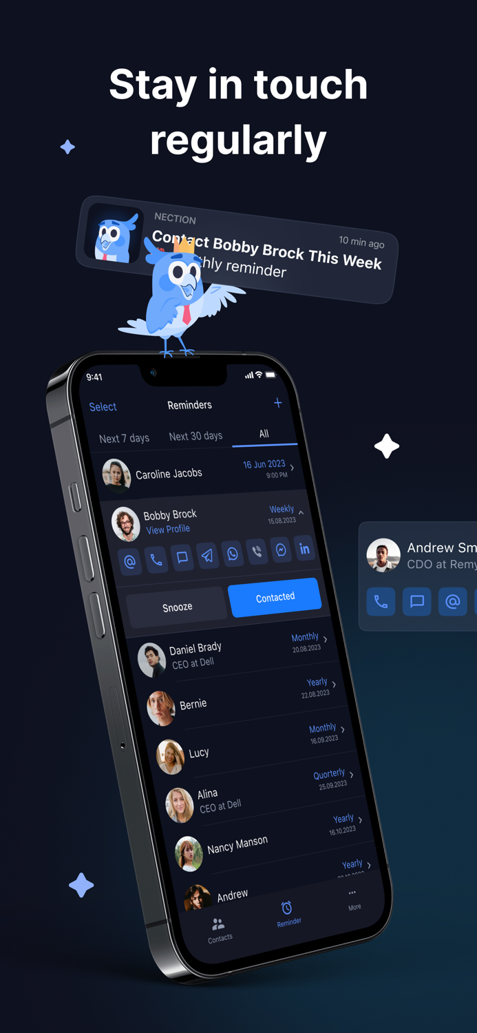 Nection Contacts CRM App