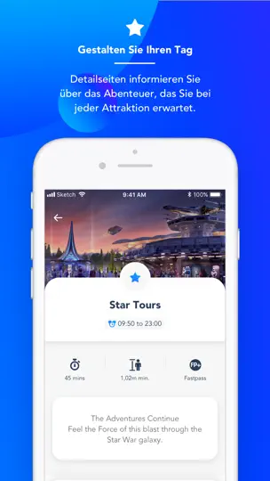 Screenshot von Disneyland® Paris auf dem iPhone 5
