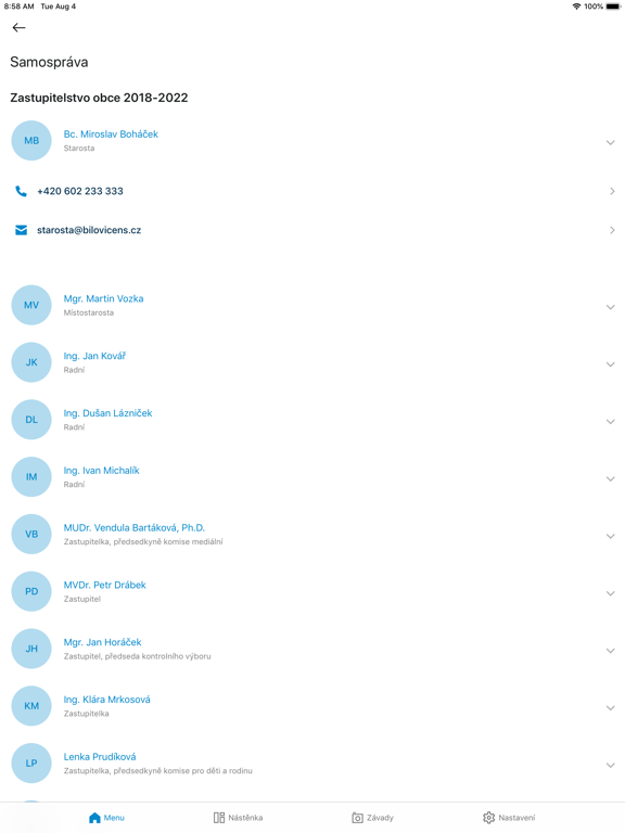Screenshot #5 pour Bílovice n S. v mobilu