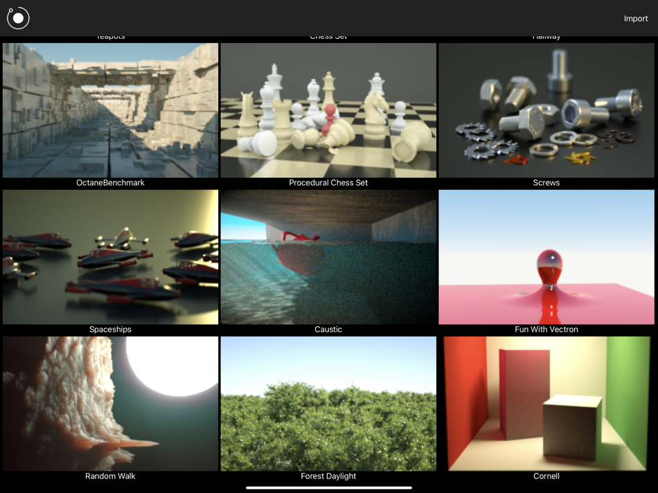 #1. Octane X (macOS) By: OTOY inc.