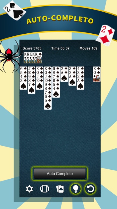 Spider Solitaire ~ Classic screenshot 4