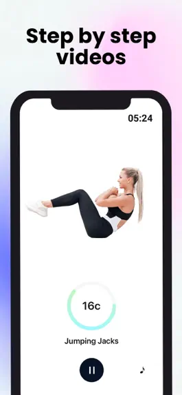 Game screenshot Fitness For Women - Home Coach mod apk