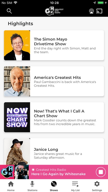 greatest hits radio app free