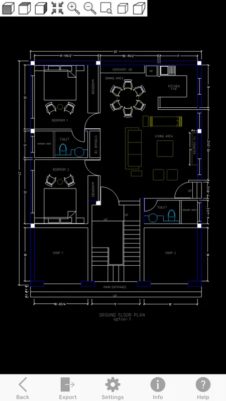 DXF Simple Viewer screenshot 1 of 10