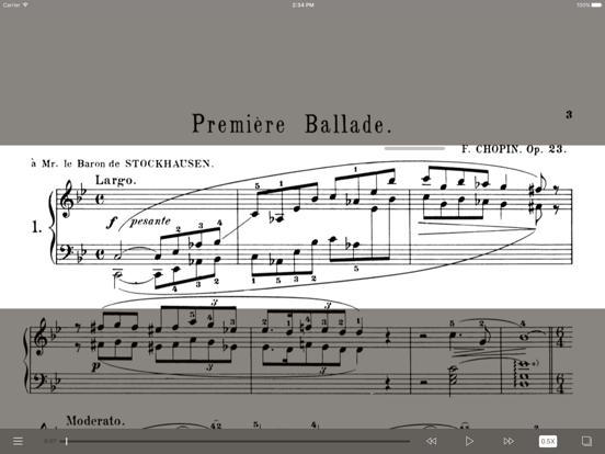 Screenshot #4 for Chopin Ballades & Scherzos