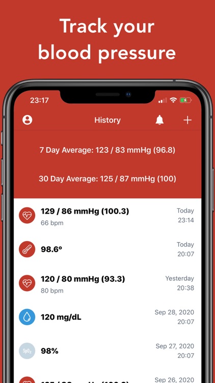 Blood Pressure Tracker+