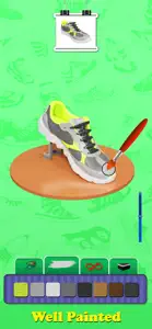 Sneaker Art 3D Coloring Design screenshot #6 for iPhone