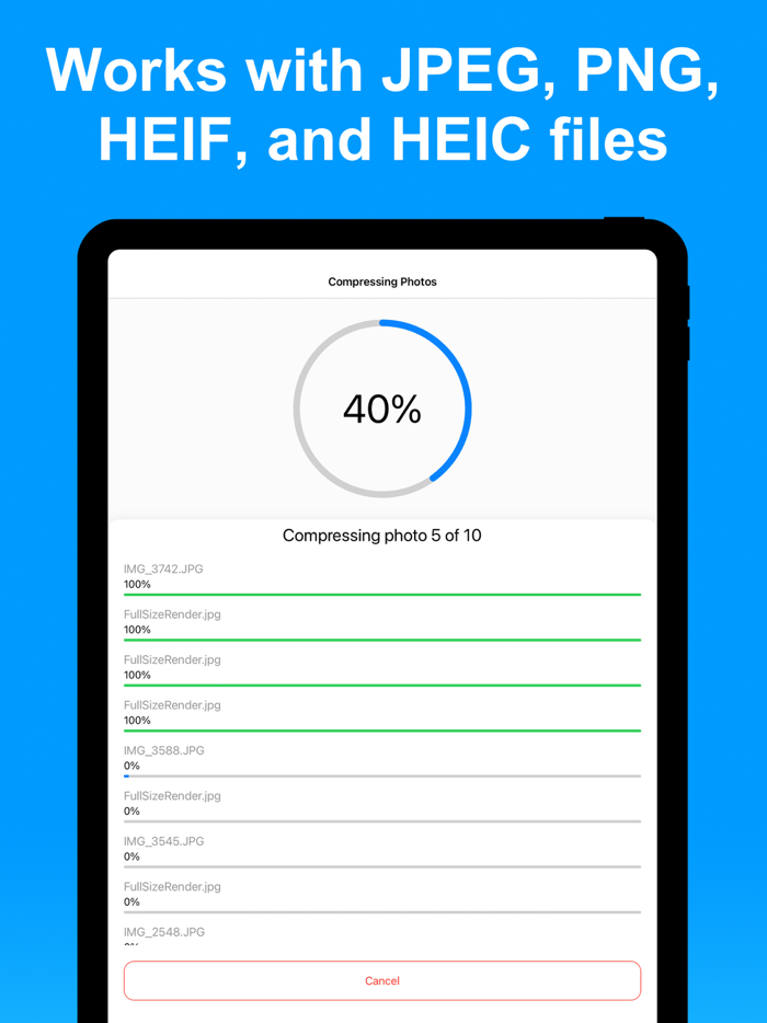 Compress Photos and Pictures