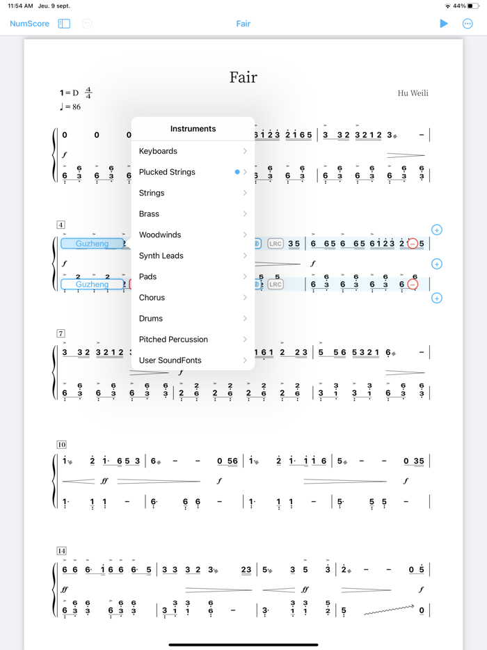NumScore - Music Notation