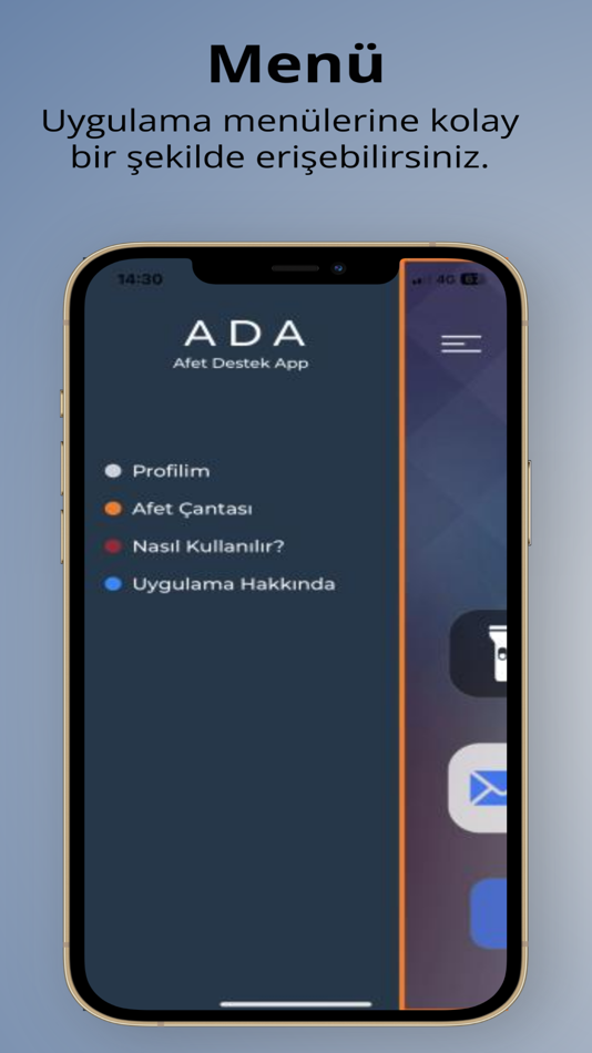 #2. ADA - Afet Destek App (iOS) Podle: Mustafa Canak