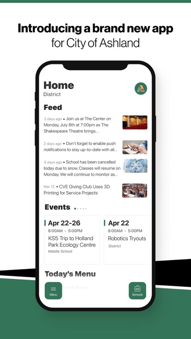 City of Ashland, Ohio Screenshot