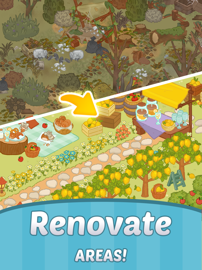 Merge Cartoon  Renovate Town