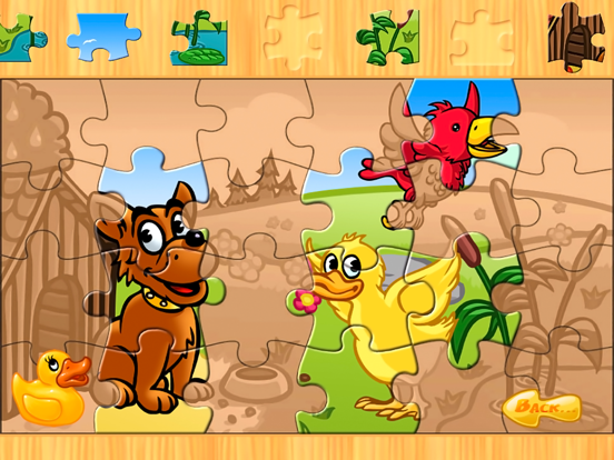 Animal Farm Jigsaw Puzzles iPad app afbeelding 4