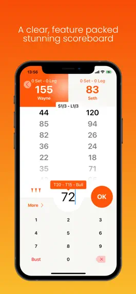 Game screenshot Dart Scores apk