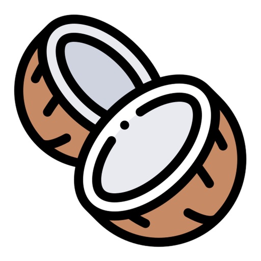 Coconut Stickers icon