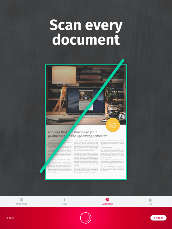 Screenshot #2 for SwiftScan - Document Scanner