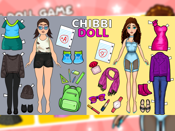 Chibi Dolls Maker Dress up