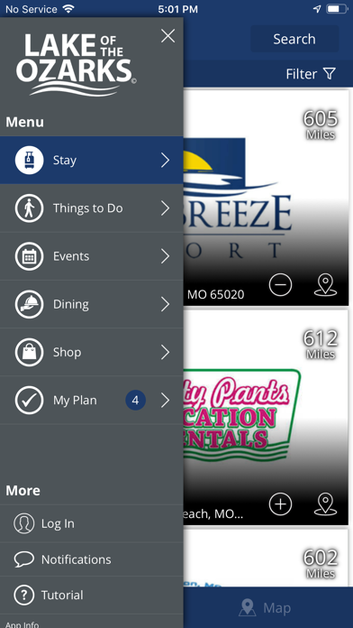 Visit Lake of the Ozarks Screenshot