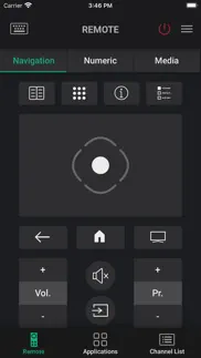 grundig smart remote iphone screenshot 2