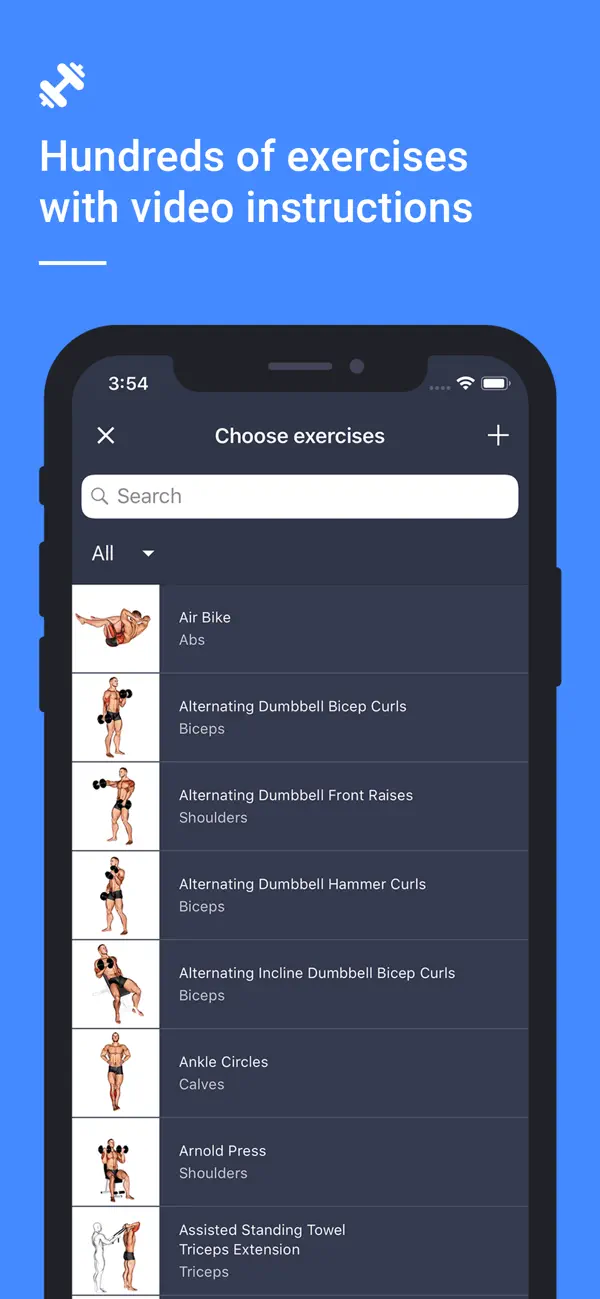 Gym Day: Workout Planner & Log Screenshot 3