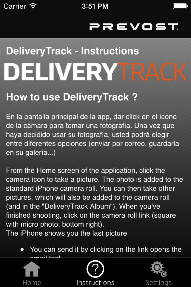 DeliveryTrack screenshot 3