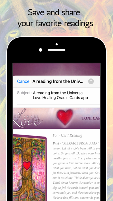Universal Love Healing Oracle Screenshot