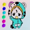 Kotaro Coloring By Numbers icon
