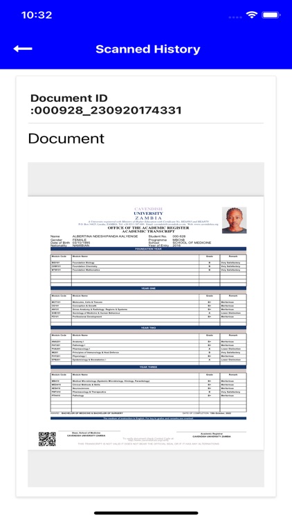 Cavendish University SeQR Scan screenshot-5