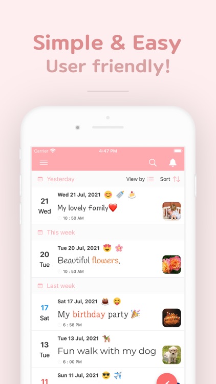 DailyLife - Diary, Journal screenshot-3