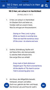 GrowInGrace Hymnal screenshot