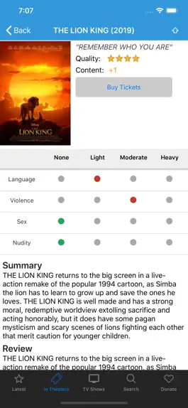 Game screenshot Movieguide® Lite Movie Reviews mod apk