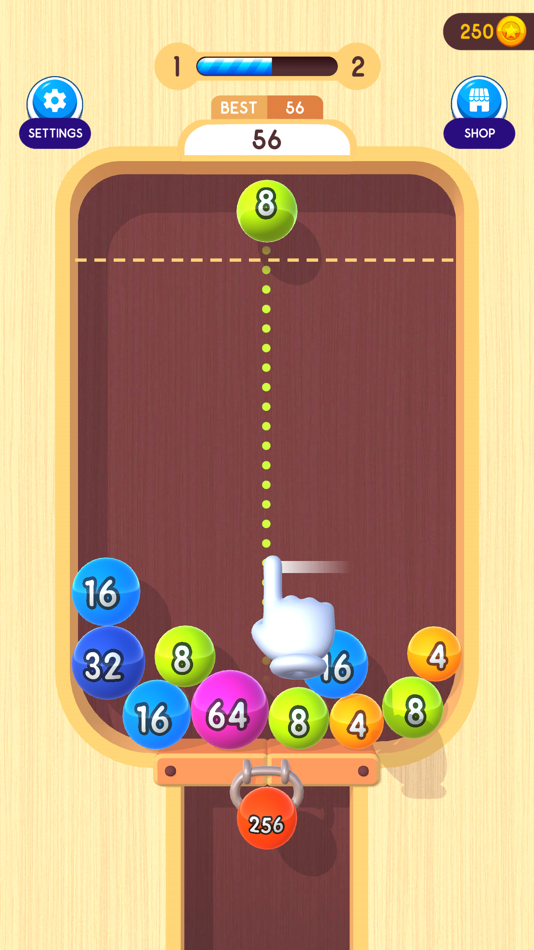 #1. 2048 Balls 3D (iOS) 由: Voodoo