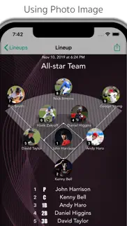 lineupmovie for baseball iphone screenshot 2