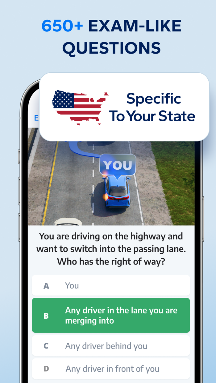 Fast Lane - DMV Practice Test