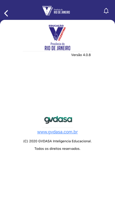Educação Vicentina 4.0 Screenshot