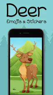 How to cancel & delete deer emoji stickers 3