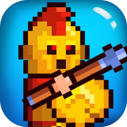 Pixel Warrior Combat Icon