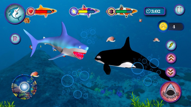 Megalodon Shark Fish Attack screenshot-3