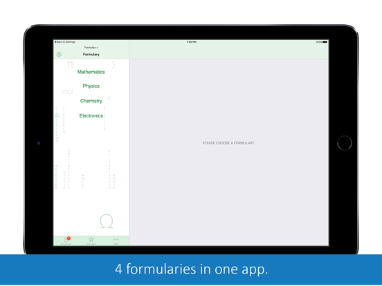 Screenshot #5 pour Formulas +, your 4 collections